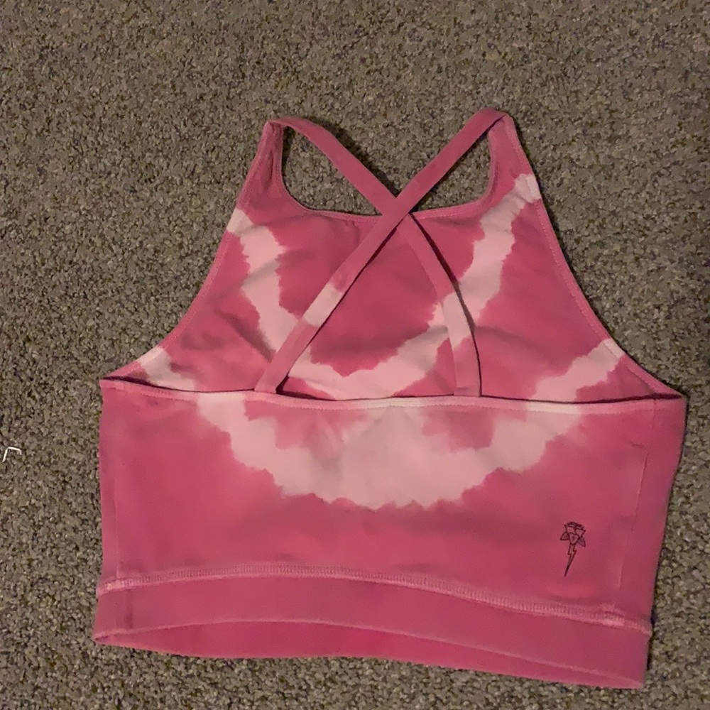 Boho Tie Dye Yoga Top